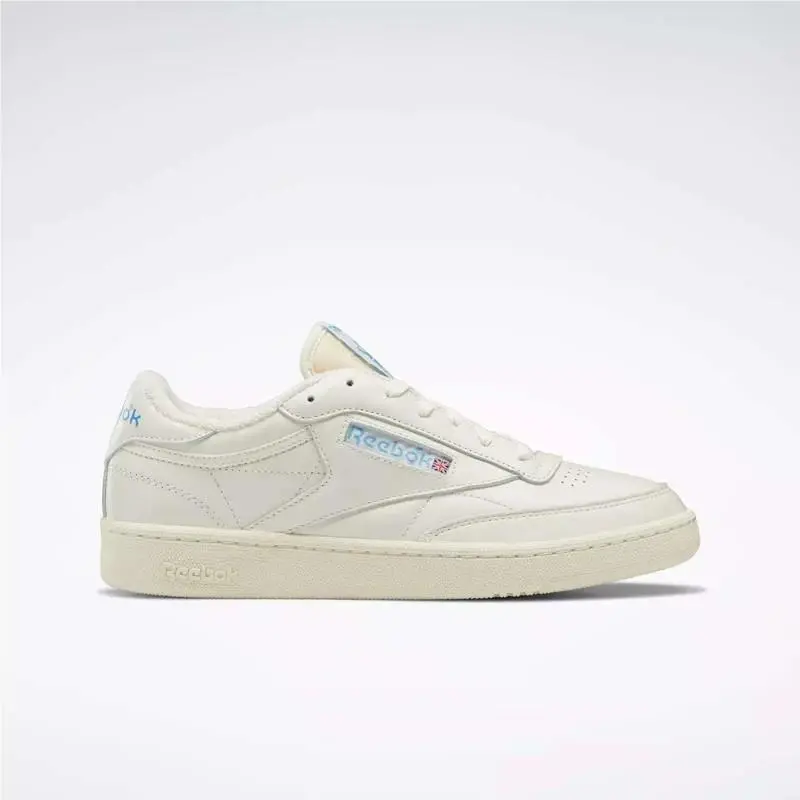 Reebok Club C 85 Vintage Tennis Sneakers Chalk/alabaster/essential Blue Size 7.5