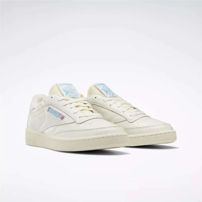 Reebok shoes - Reebok Club C 85 - Club - Chalk/Alabaster/Essential Blue (UPC: 196471400187) 0