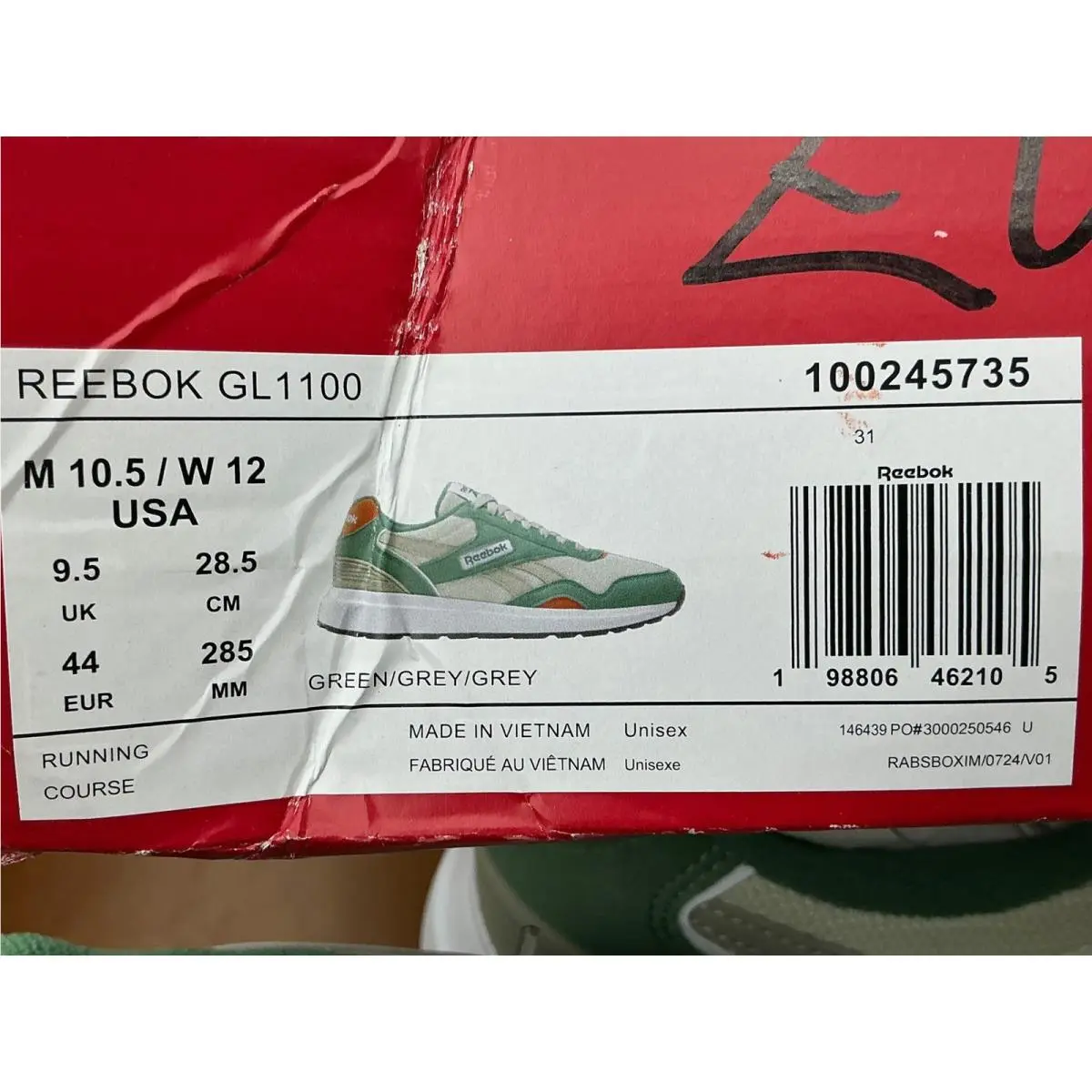Reebok shoes - GL 1100 - Green 6