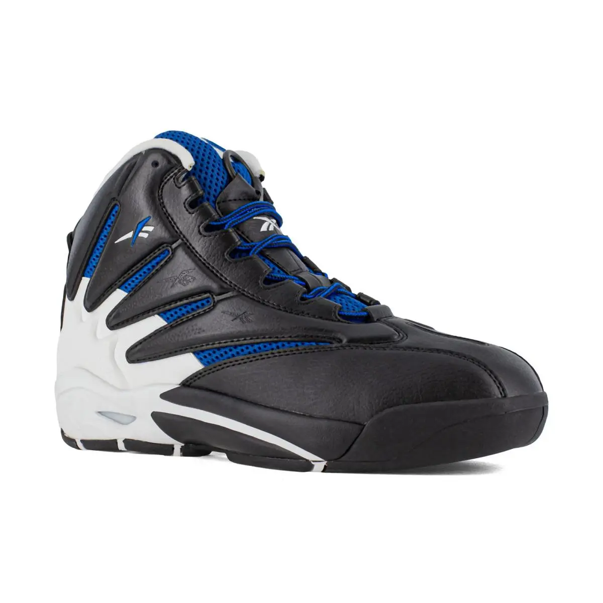 Reebok Men`s The Blast Work Boot - Rb9403 Black/white/blue Comp Black - 7 Wide