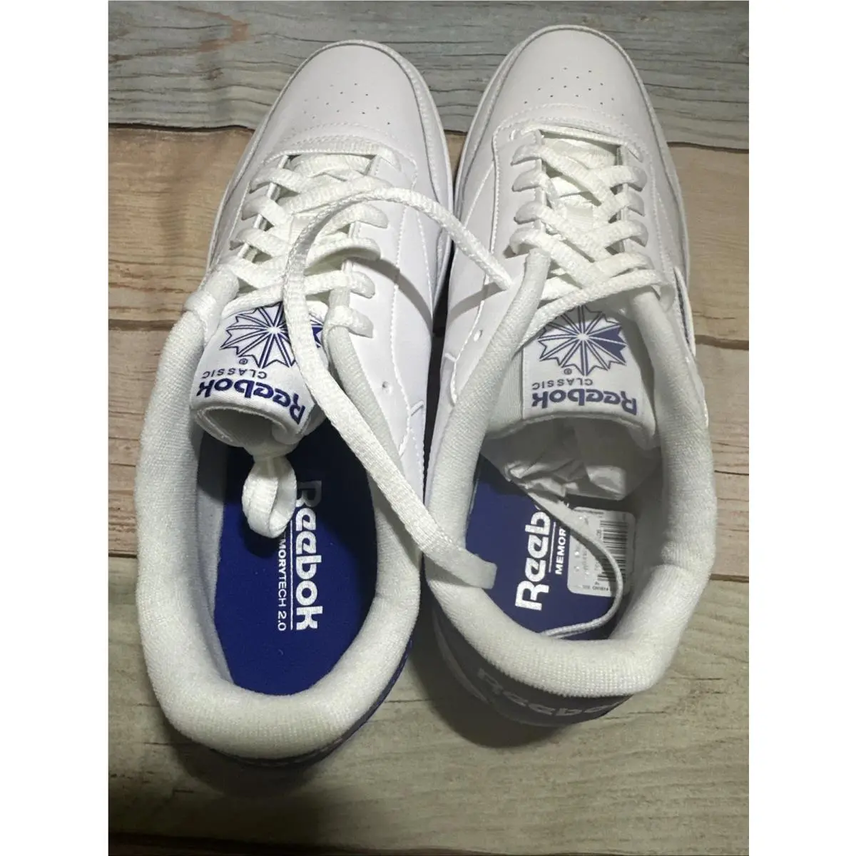 Reebok shoes - Reebok Club MEMT - Club MEMT - AR30124M-WDW - White, Blue 6