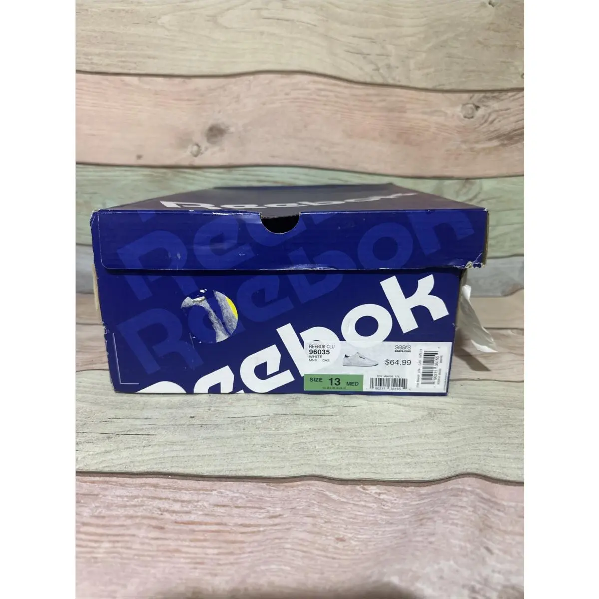 Reebok shoes - Reebok Club MEMT - Club MEMT - AR30124M-WDW - White, Blue 7