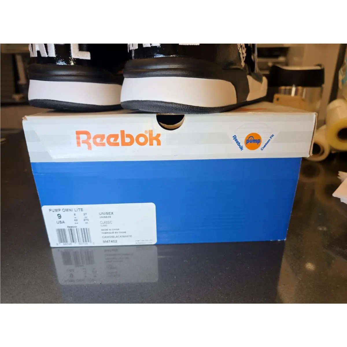 Reebok shoes - Reebok Pump Omni Lite - Pump Omni Lite - Black 3