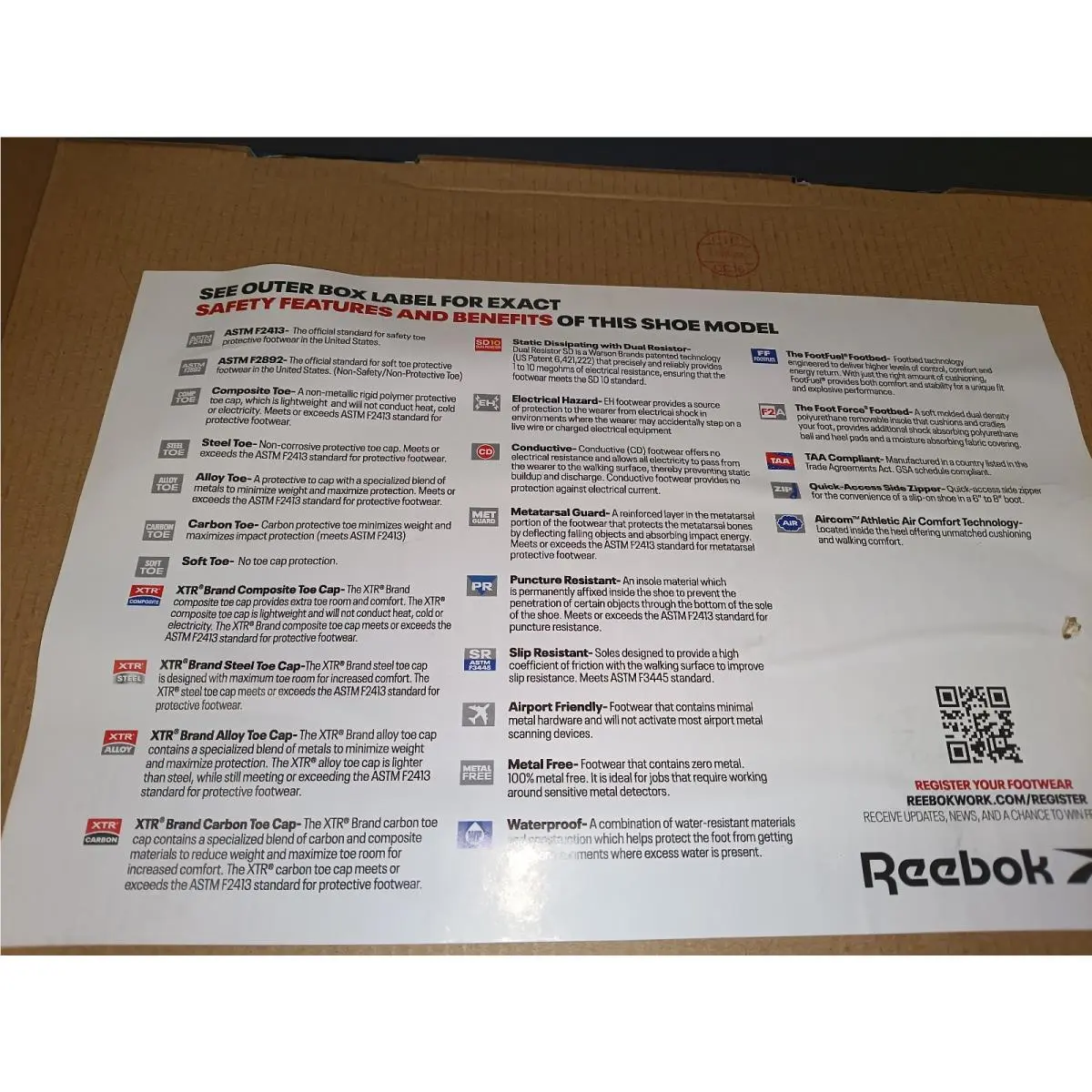 Reebok shoes - Reebok Work - Work - Black 7