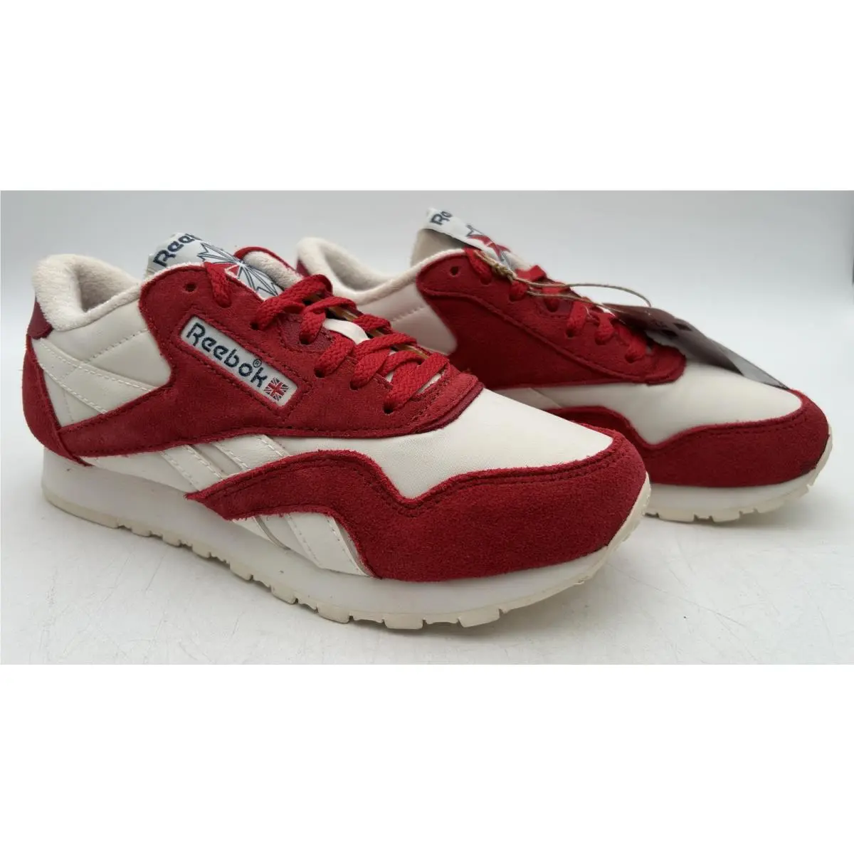 Reebok CL Nylon MH Sneaker Red/white US 4