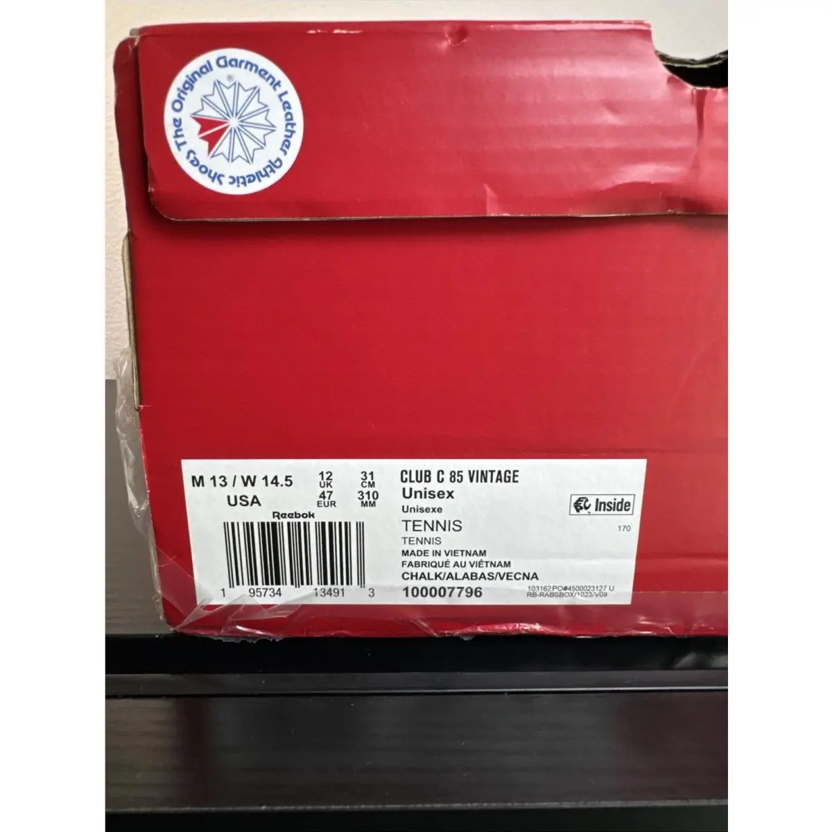 Reebok shoes - Reebok Club C 85 Vintage - 100000317 - White 6