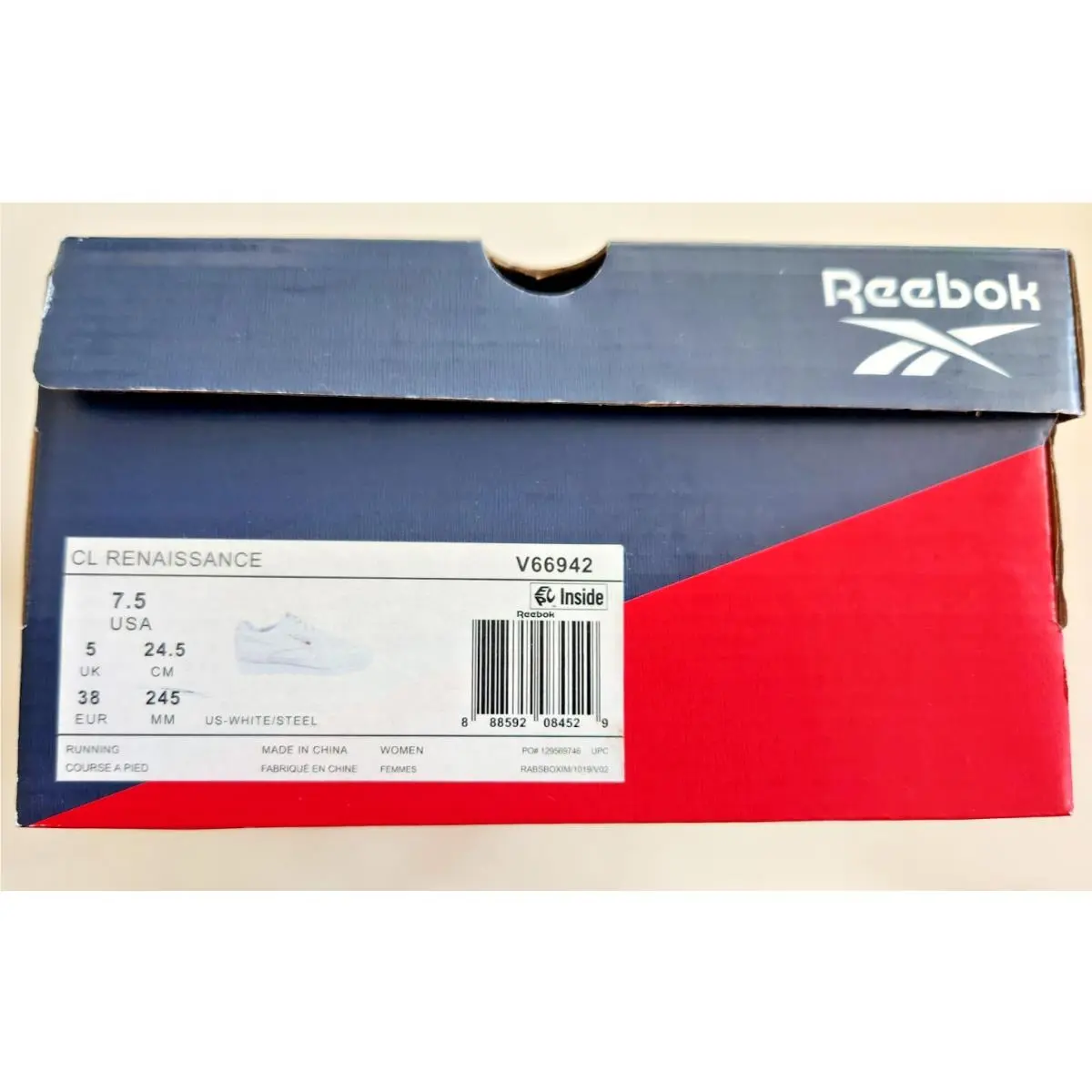Reebok shoes - Reebok CL Renaissance - Renaissance - White (UPC: 888592084529) 0