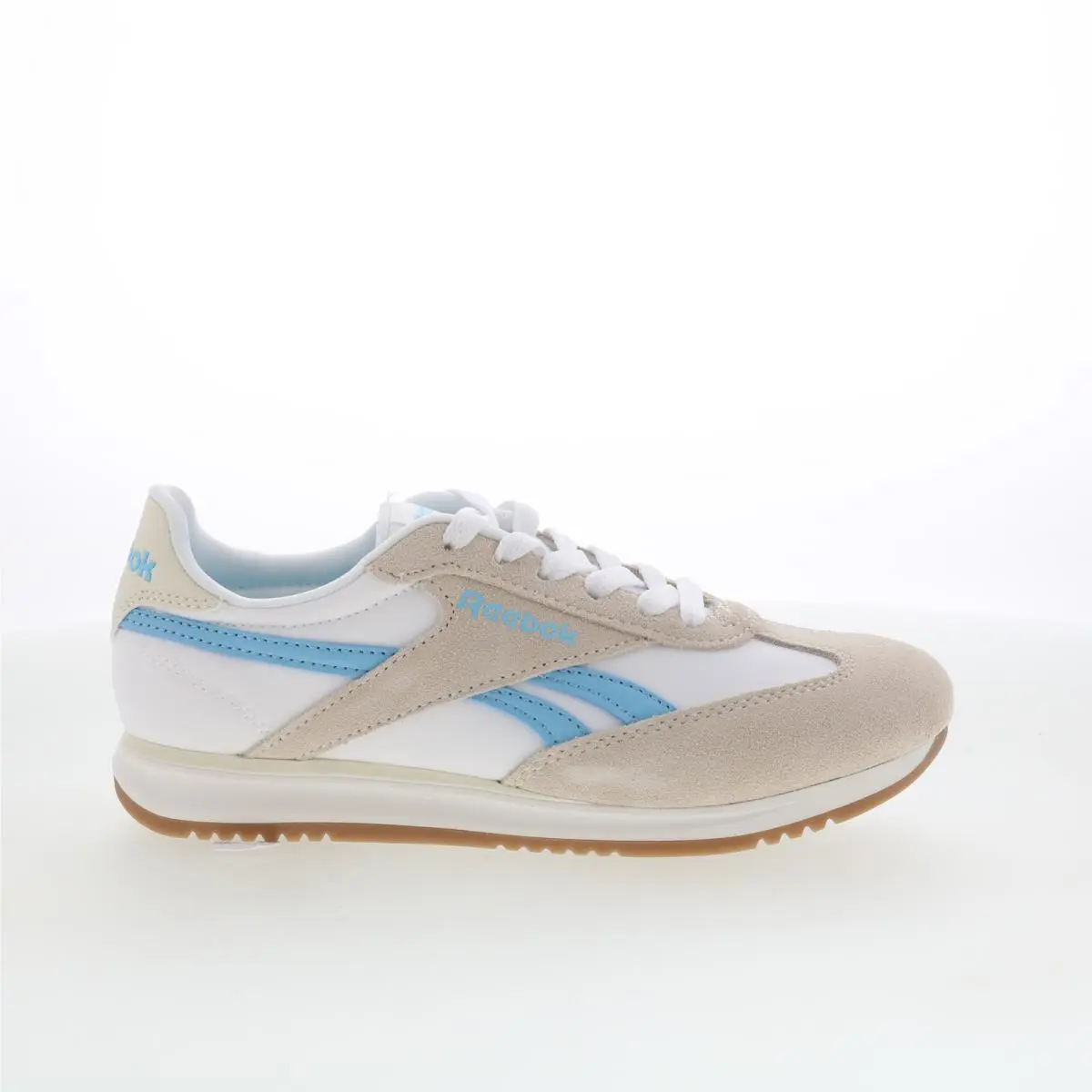 Reebok World 70 100251854 Womens White Suede Lifestyle Sneakers Shoes 5