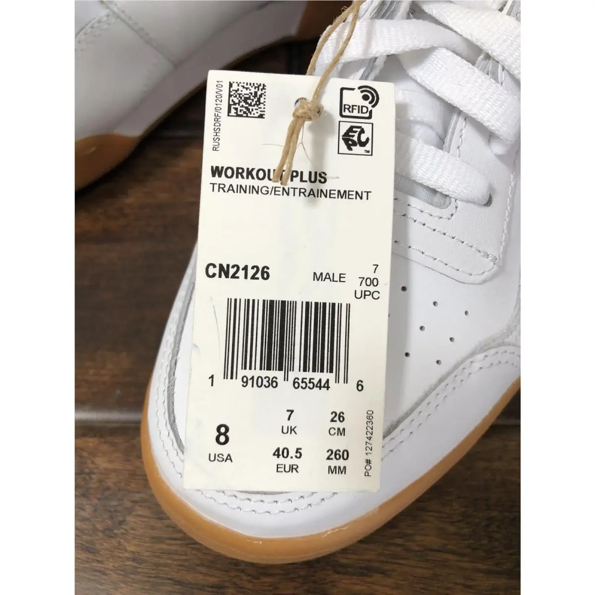 Reebok shoes - Reebok Workout Plus - Workout Plus - White 8