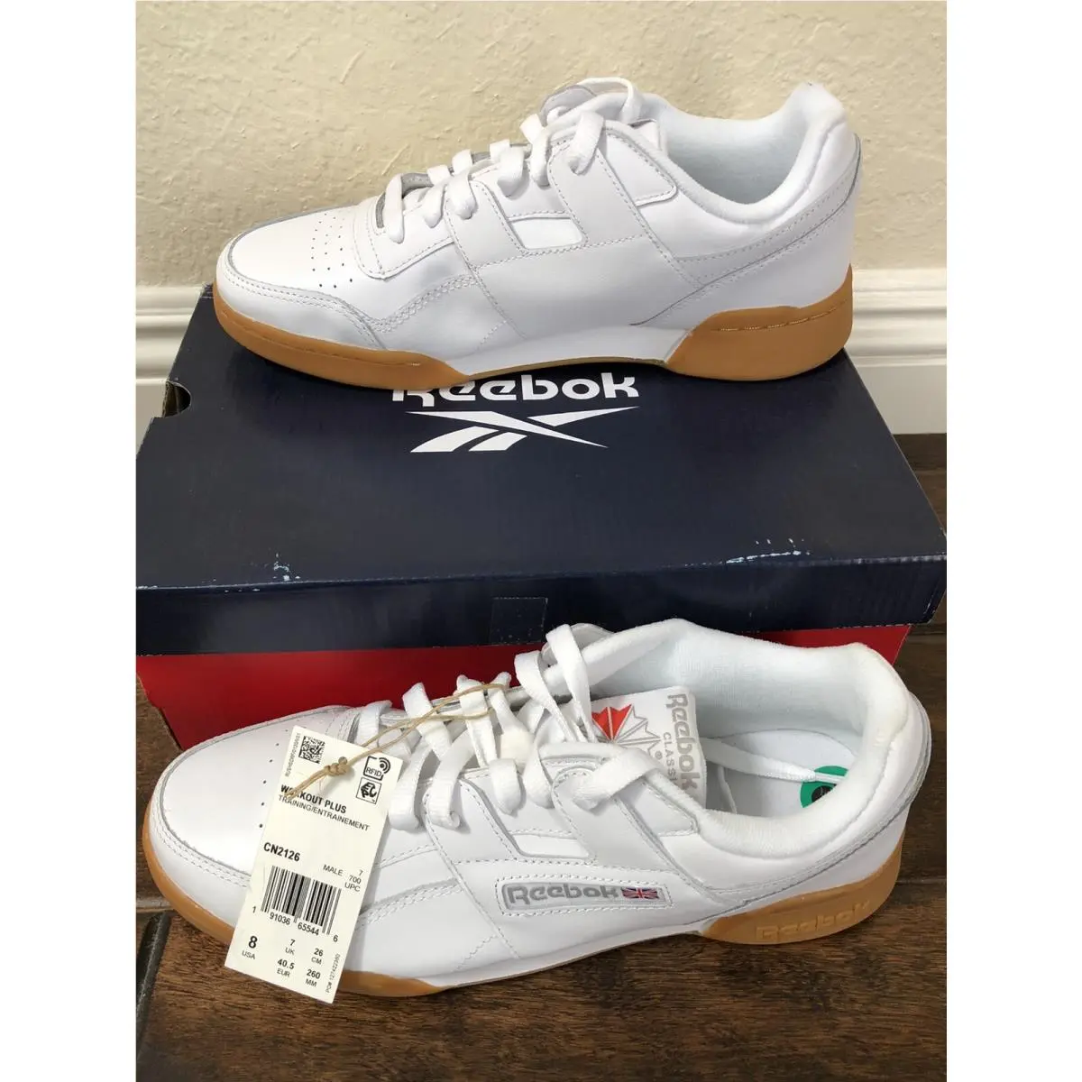 Reebok shoes - Reebok Workout Plus - Workout Plus - White 9