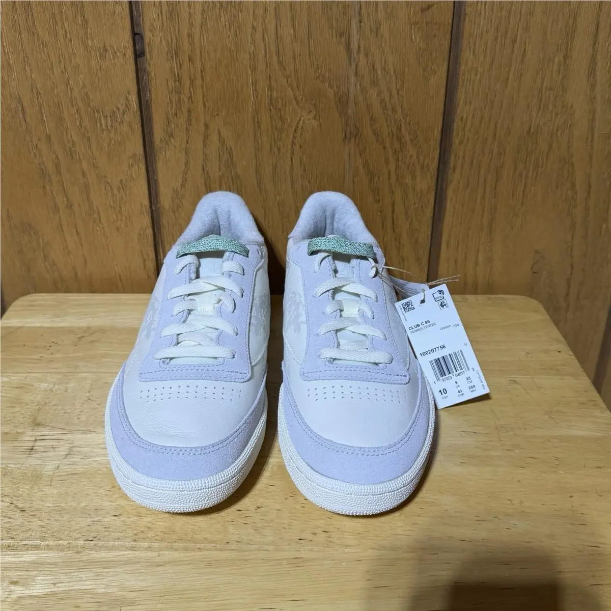 Reebok shoes - Reebok Club C 85 - Club - 100207756 - White, Manufacturer: Chalk/Chalk/Glen Green 0