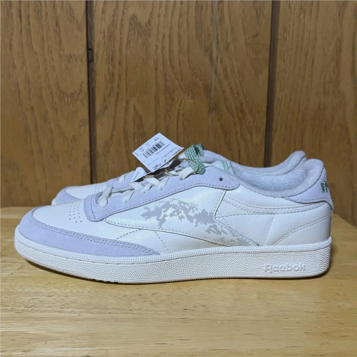 Reebok shoes - Reebok Club C 85 - Club - 100207756 - White, Manufacturer: Chalk/Chalk/Glen Green 1
