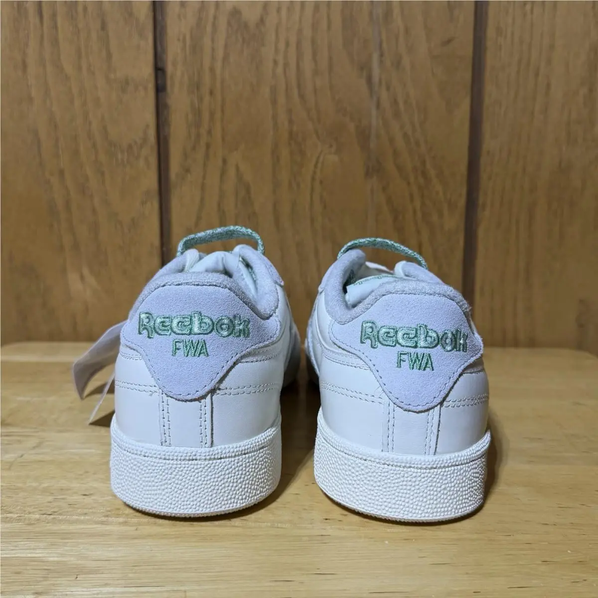 Reebok shoes - Reebok Club C 85 - Club - 100207756 - White, Manufacturer: Chalk/Chalk/Glen Green 2