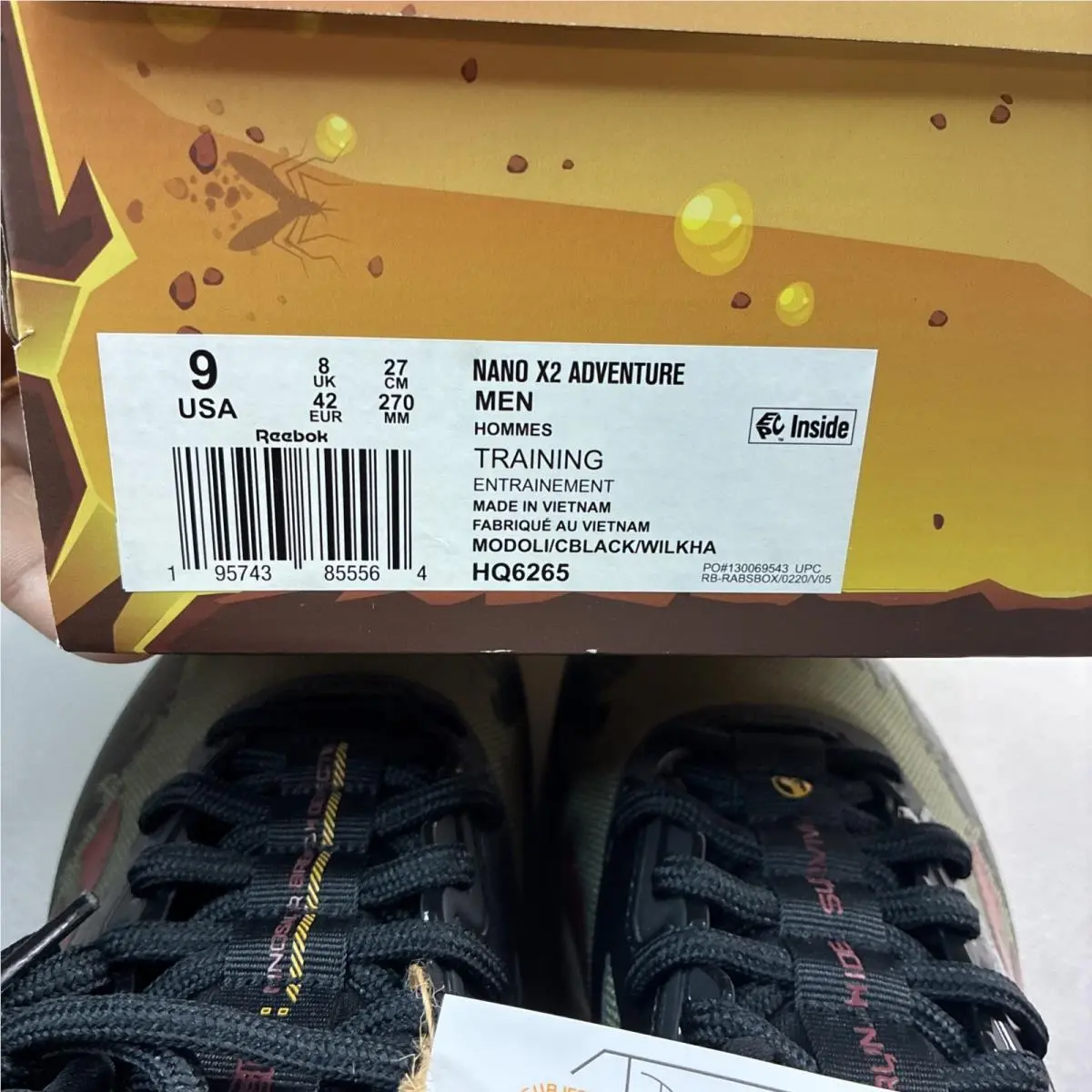 Reebok shoes - Reebok Nano X2 - Nano - HQ6265 - Modoli/Cblack/Wilkha 6