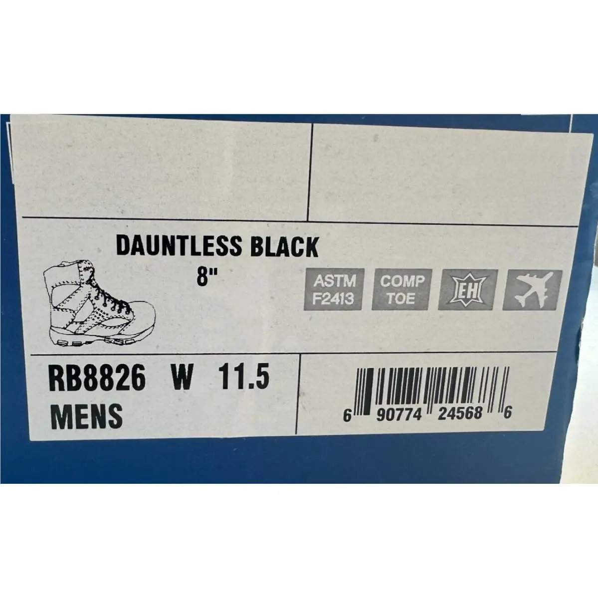 Reebok shoes - Reebok Military Composite Toe - Military Composite Toe - Model Number RB8826 - Black 16