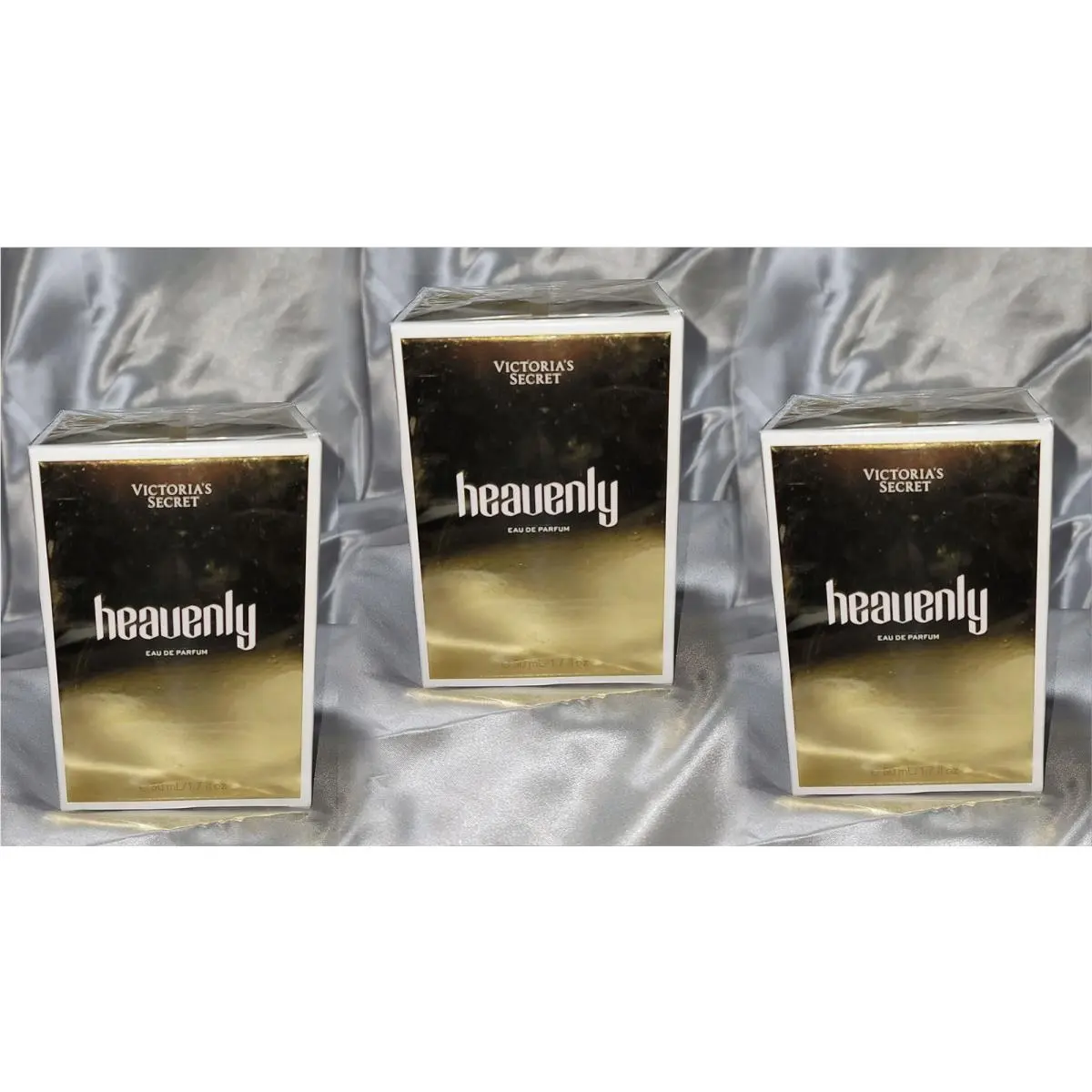 Victoria’s Secret Heavenly Eau DE Parfum 1.7 FL OZ - Lot OF 3