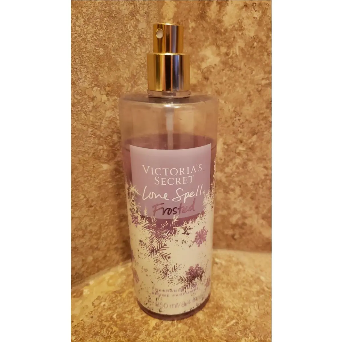 Victoria`s Secret Love Spell Frosted Fragrance Mist 8.4 fl oz - Read Description