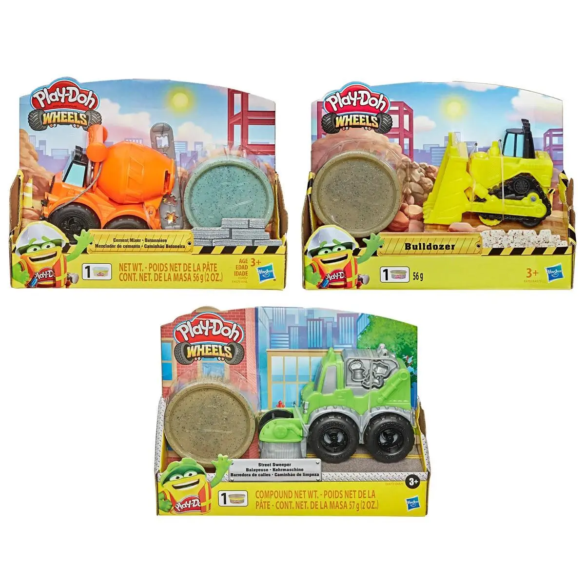 Hasbro Play-doh Wheels Mini Vehicle Assortment 8 HSBE4575_BOX