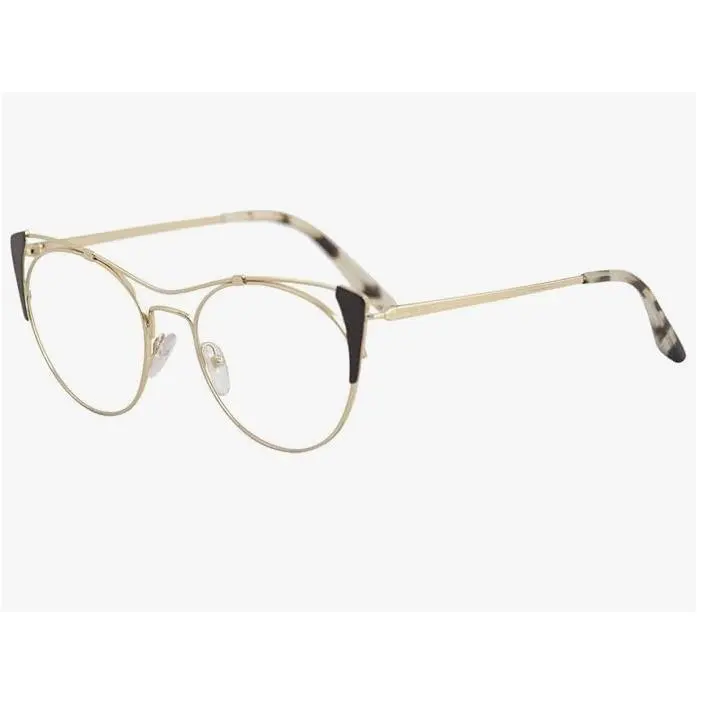 Modern Trendy Prada Women`s Eyeglasses Rose Gold Cat Eye PR58VV 3311O1