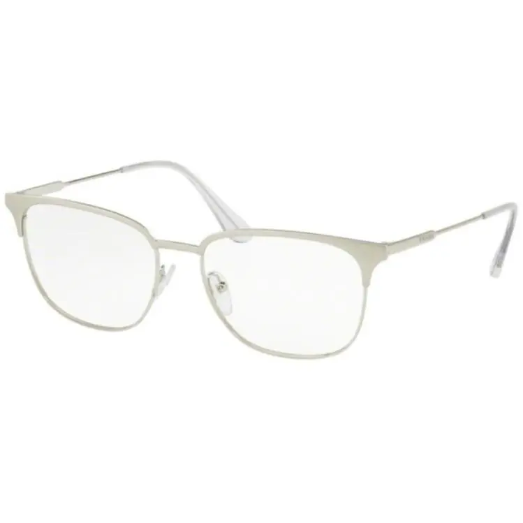 Prada Unisex Eyeglasses PR59UV TWD1O1 Silver Finish