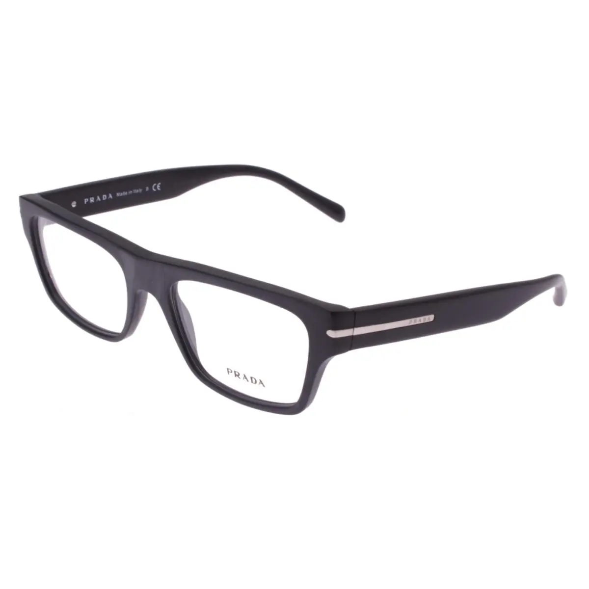 Prada Unisex Eyeglasses VPR18R-1BO1O1 Matte Gray