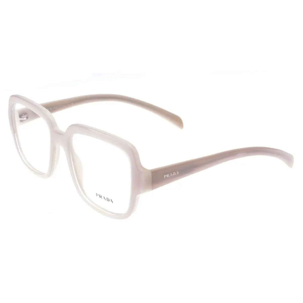 Unisex Eyeglasses VPR15R-TKO1O1 Square Light Gray by Prada