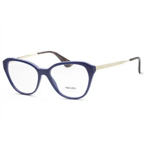 Stunning Gorgeous Prada Unisex Eyeglasses PR28SV BIL1O1 Electric Blue Gold