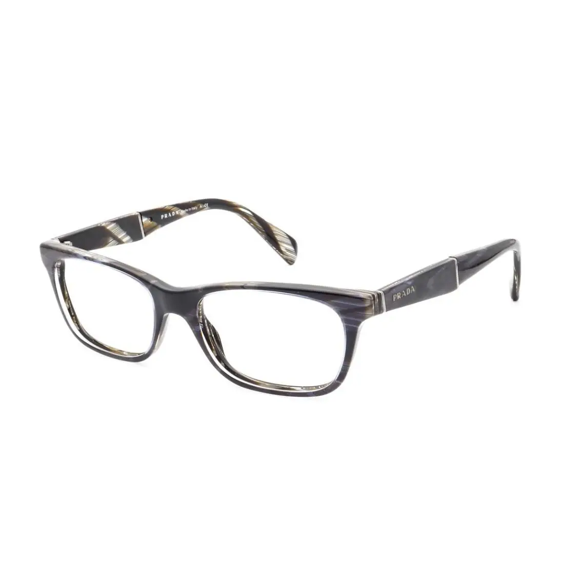 Abstract Modern Prada Unisex Eyeglasses VPR14P EAR1O1 Colored Strokes