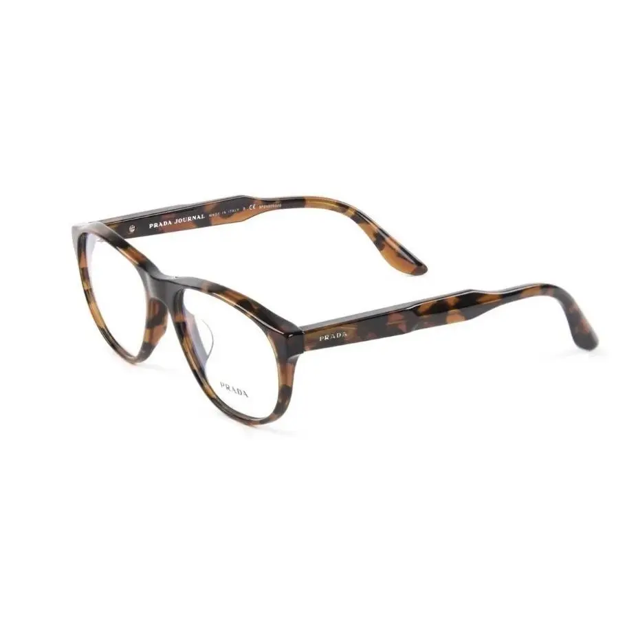 Stylish Modern Prada Unisex Eyeglasses VPR12SF UBK1O1 Havana Brown