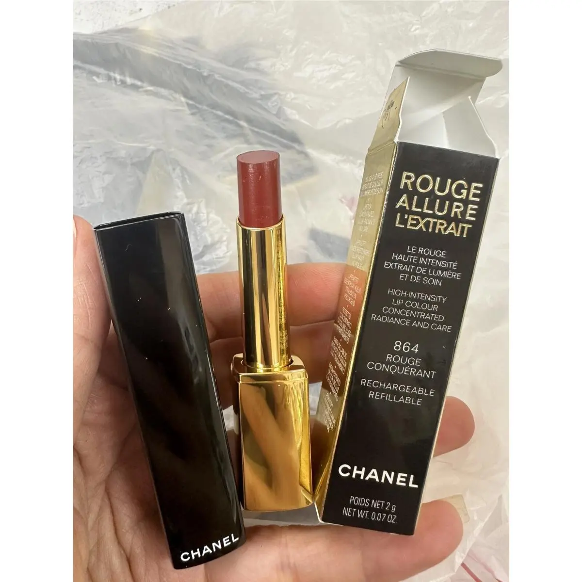 Chanel Rouge Allure L`extrail 864 Rouge Conquerant