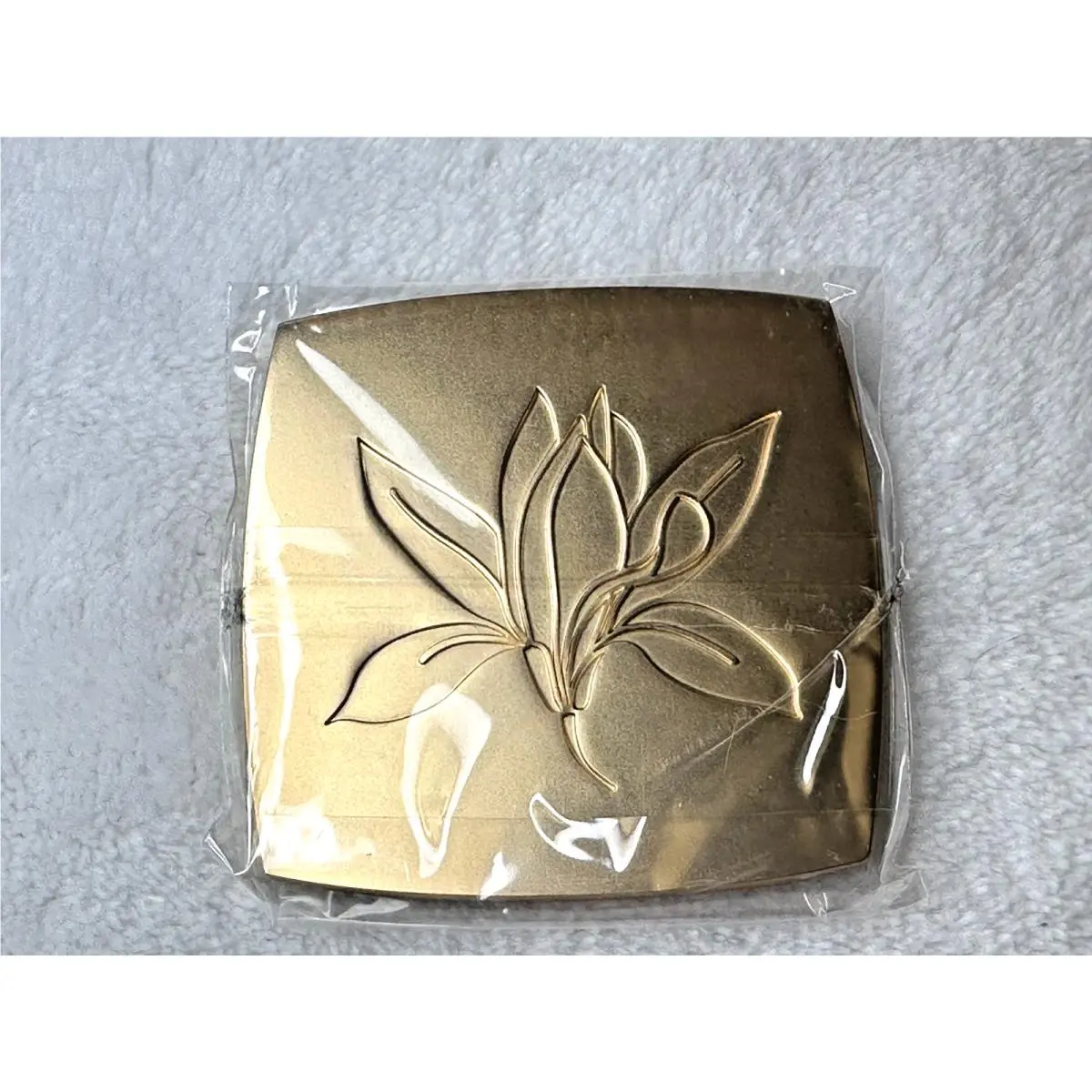 Chanel Pocket Purse Mirror Gold Floral Sublimage Gwp Item Gorgeous
