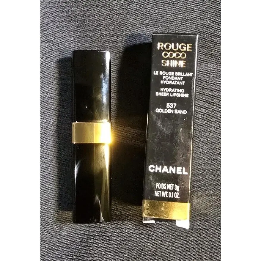 Chanel Rouge Coco Shine Hydrating Lipshine Colour 537 Golden Sand 3.5g/0.12oz
