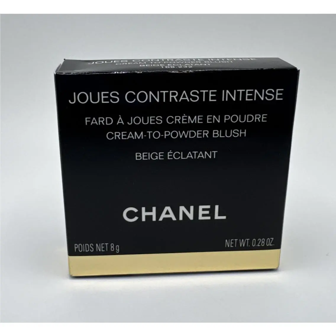 Chanel Joues Contraste Intense Cream to Powder Blush Beige Eclatant 0.28 Oz