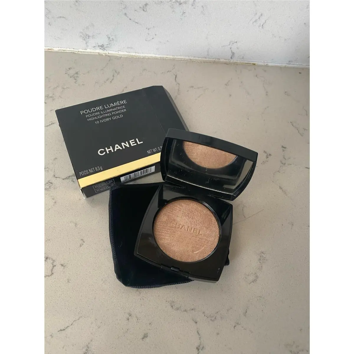 Chanel Poudre Lumiere Highlighting Powder - 10 Ivory Gold