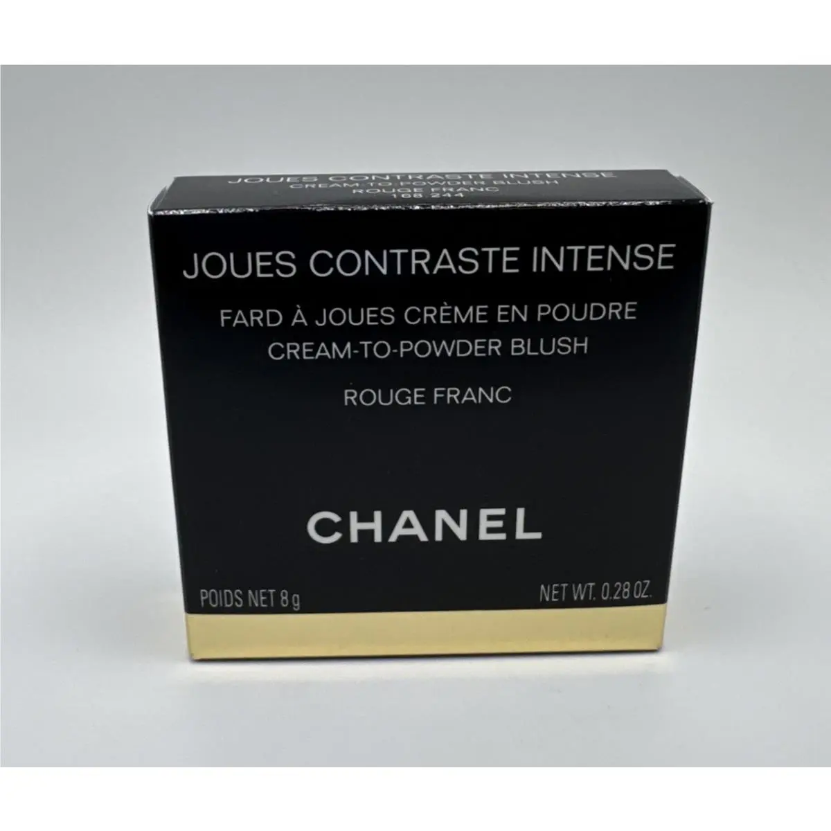 Chanel Joues Contraste Intense Cream to Powder Blush Rouge Franc 0.28 Oz