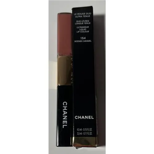 Chanel 154 Intense Caramel Le Rouge Duo Ultra Tenue Ultrawear Liquid Lip Colour