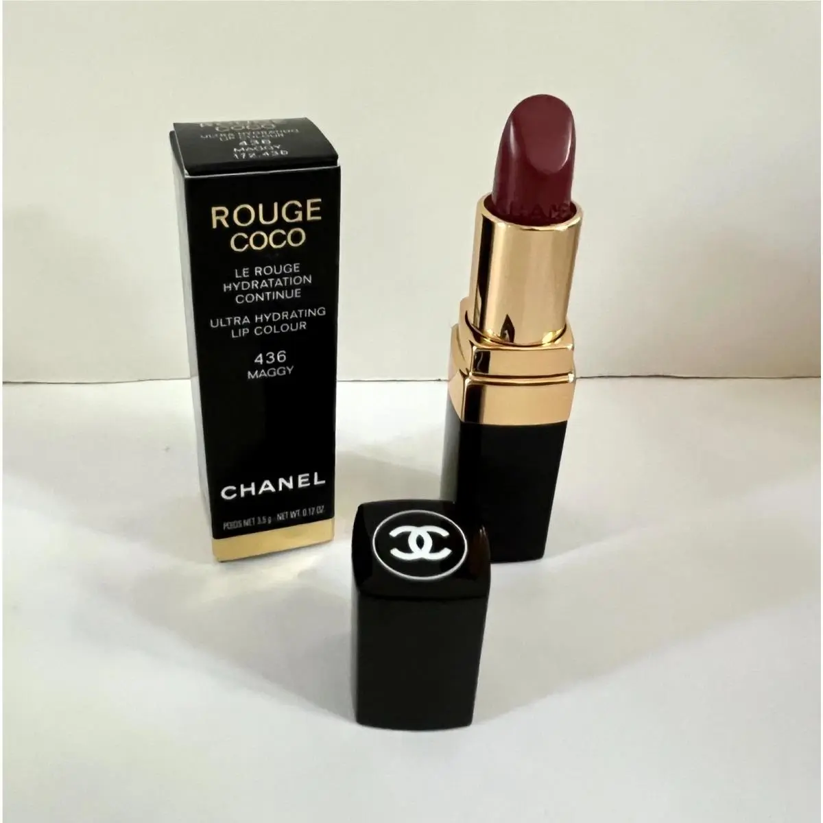 Chanel Rouge Coco Lipstick 436 Maggy Stick 18M Rouge Coco