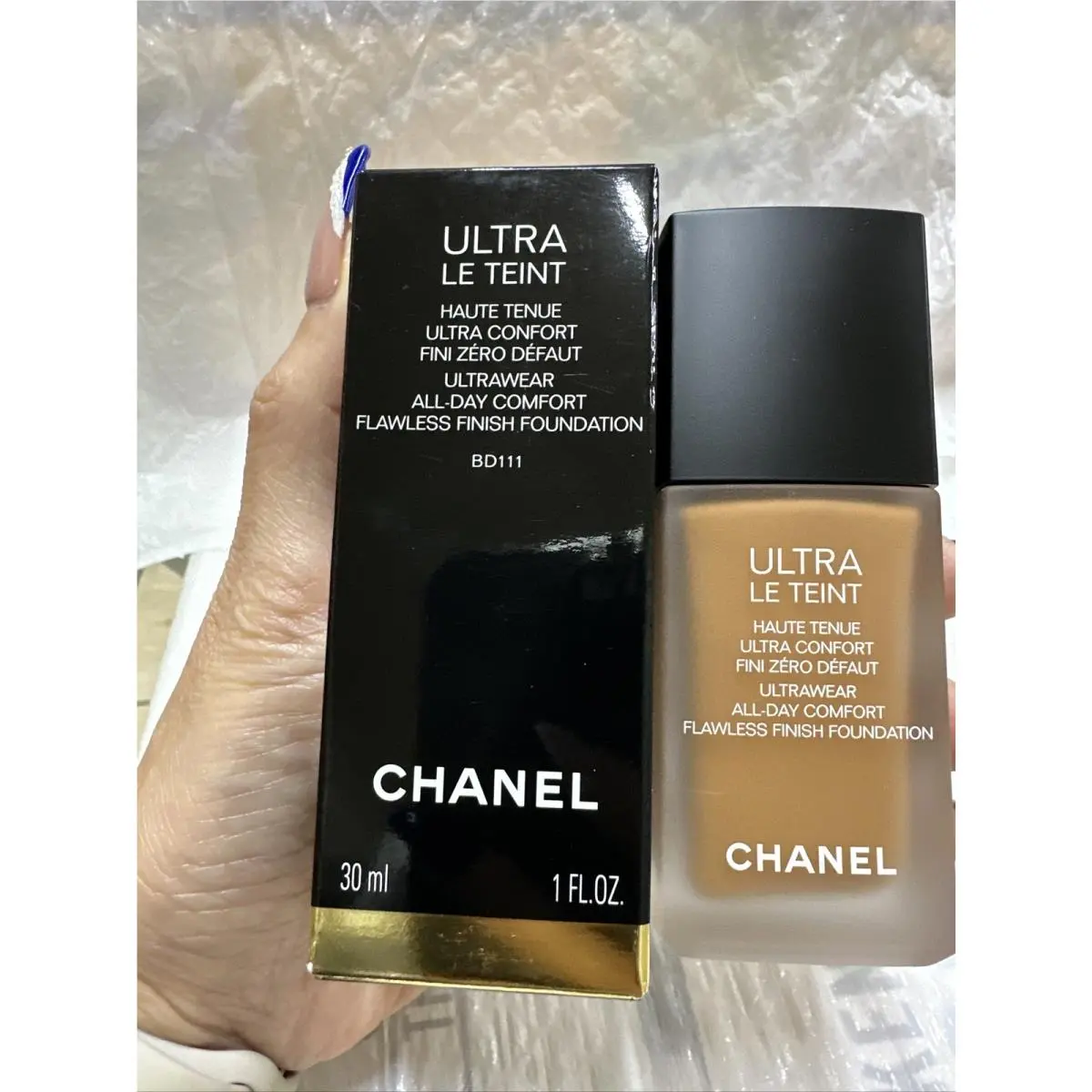Chanel Ultra Le Teint Ultrawear All Day Comfort Flawless Finish Foundation-BD111