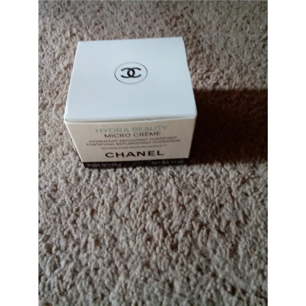 Chanel Hydra Beauty Micro Gel Crème 1.7oz Fortifying Replenishing Hydration