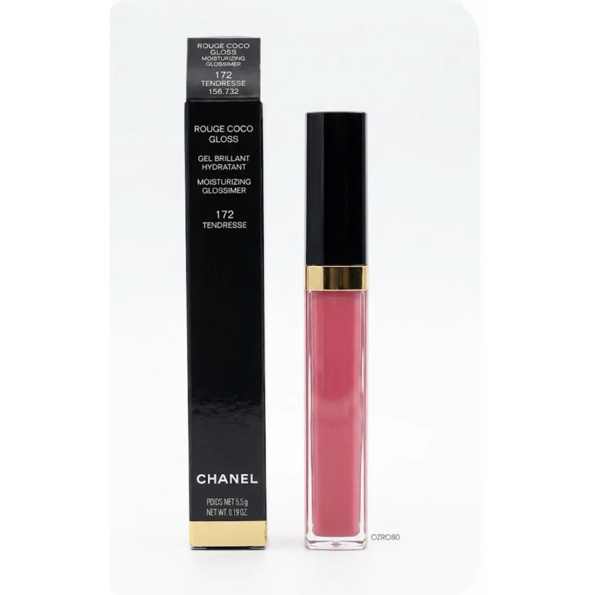 ⁠chanel Rouge Coco Gloss 172 Tendresse Moisturizing Glossimer Lip Gloss