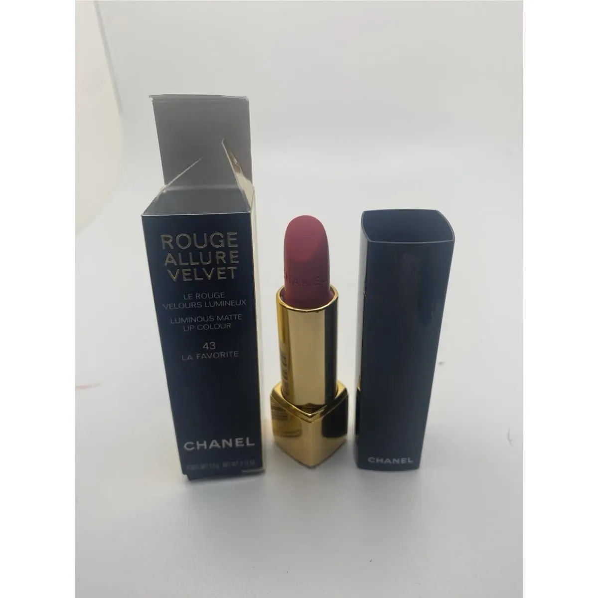 Chanel Rouge Allure Velvet Luminous Matte Lipstick - 43 LA Favorite￼