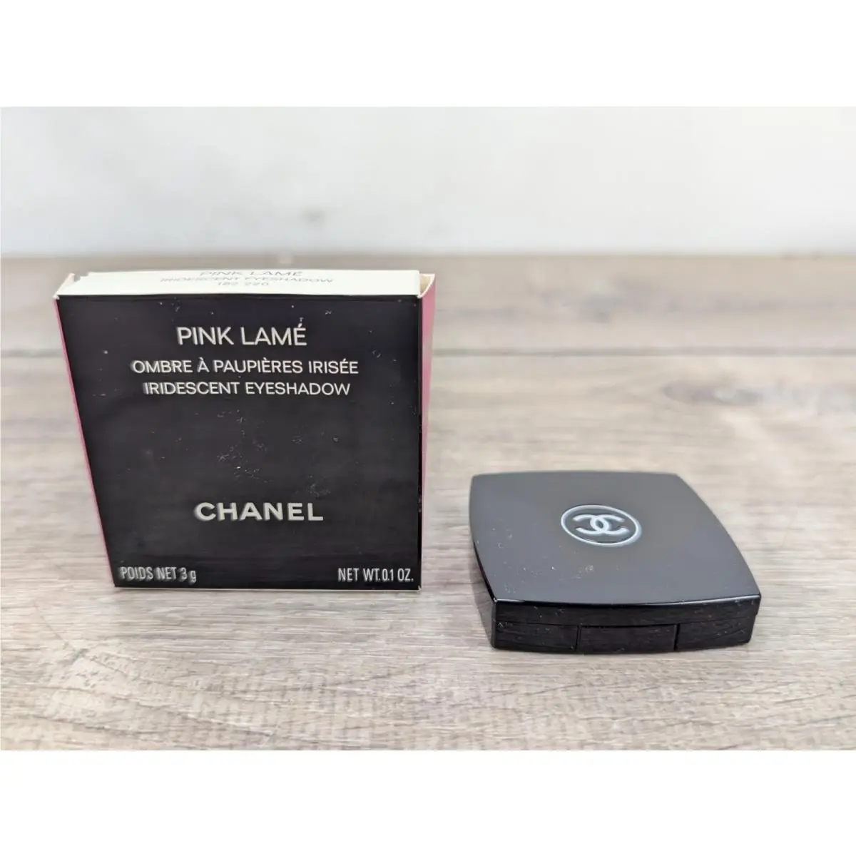 Chanel Pink Lame Iridescent Eyeshadow Eye Rare Ltd Edition