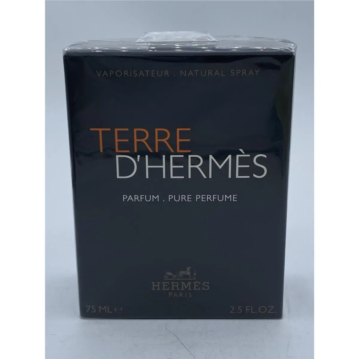 Terre D’hermes Parfum . Pure Perfume 2.5 Oz. 75 Ml Box 2022 Formula