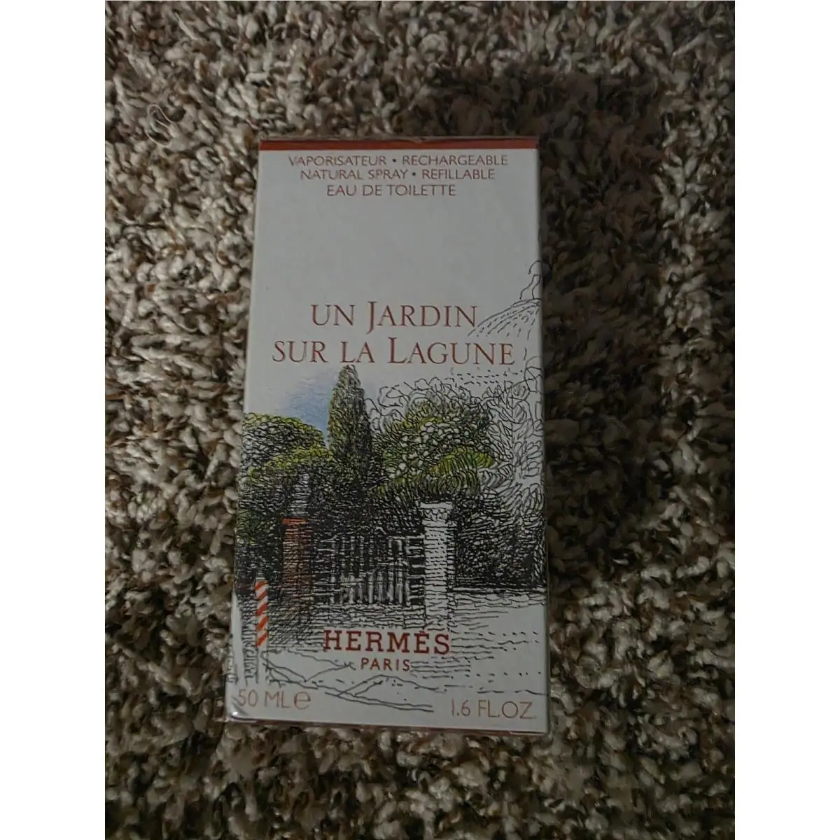 Hermes Un Jardin Sur La Lagune Eau De Toilette 50ml 1.6oz Spray Box