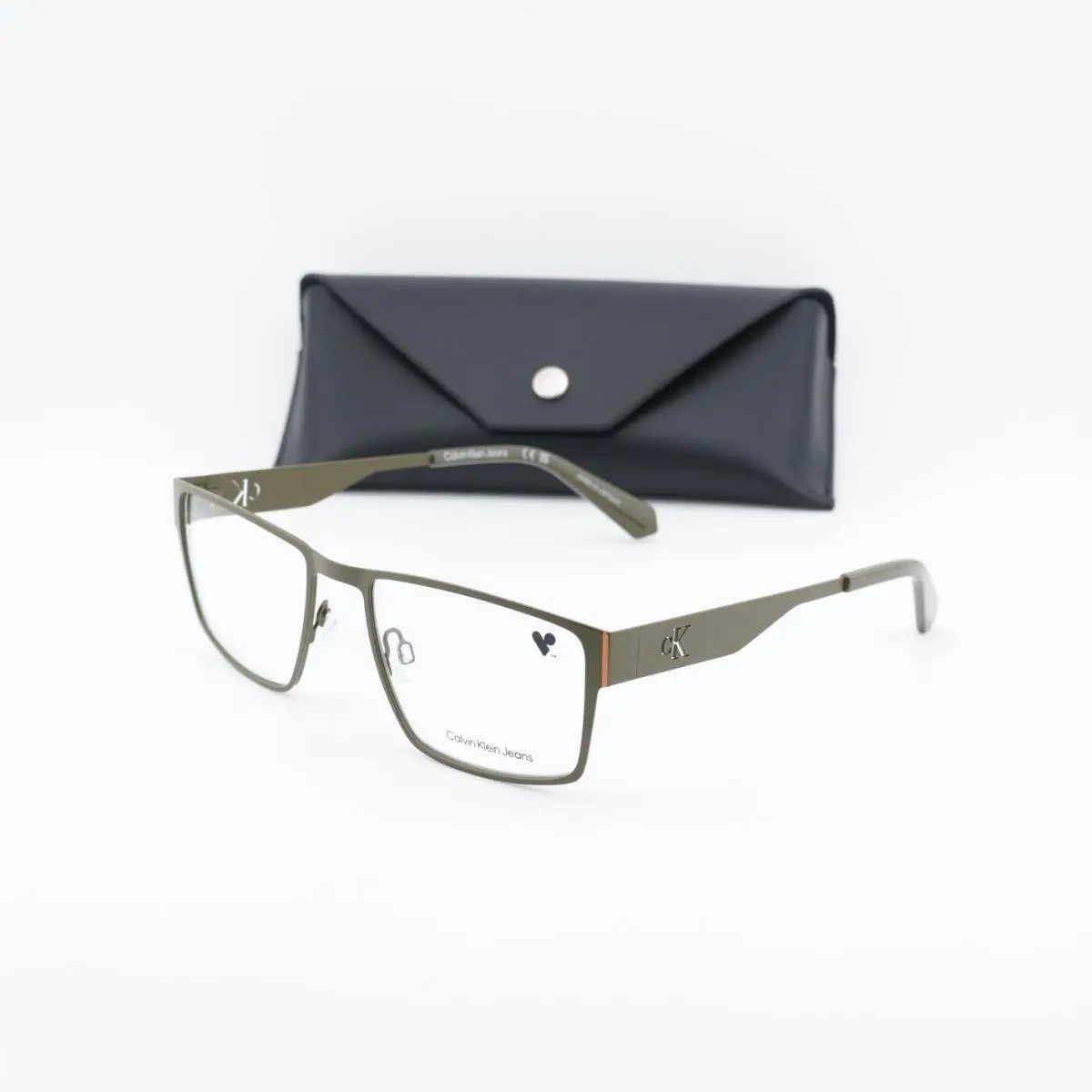 Calvin Klein Jeans CKJ24208 309 Khaki 57mm Eyeglasses