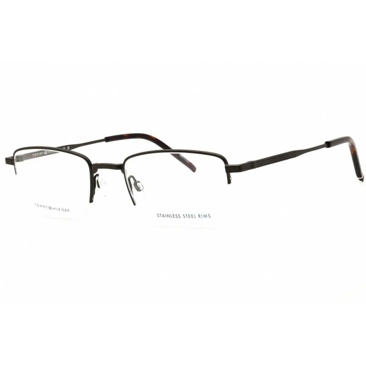 Tommy Hilfiger TH 2036 0SVK 00 Matte Ruthenium Black 52mm Eyeglasses