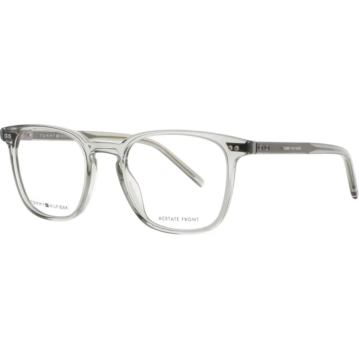 Men`s Eyeglasses Sage Plastic Square Full Rim Frame TH 1814 6CR by Tommy Hilfiger