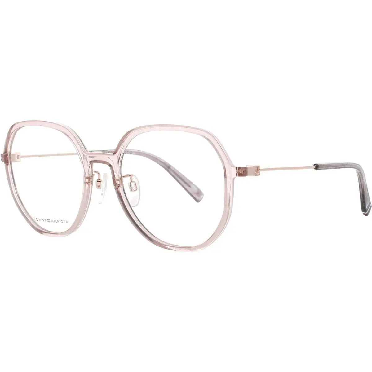 Women`s Eyeglasses Pink Plastic Full Rim Frame TH 2066/F 35J by Tommy Hilfiger