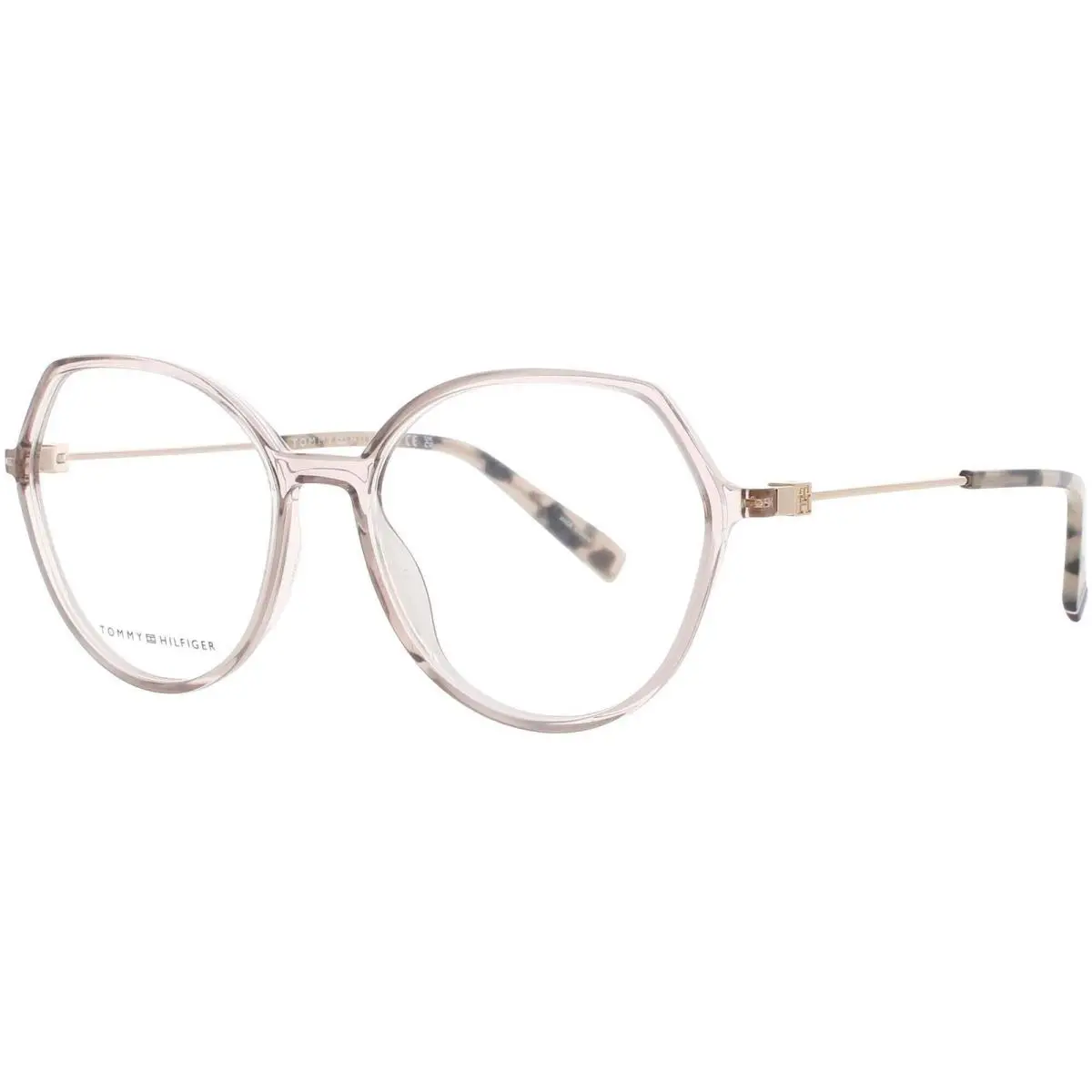 Women`s Eyeglasses Plastic Geometric Shape Frame TH 2058 Fwm by Tommy Hilfiger