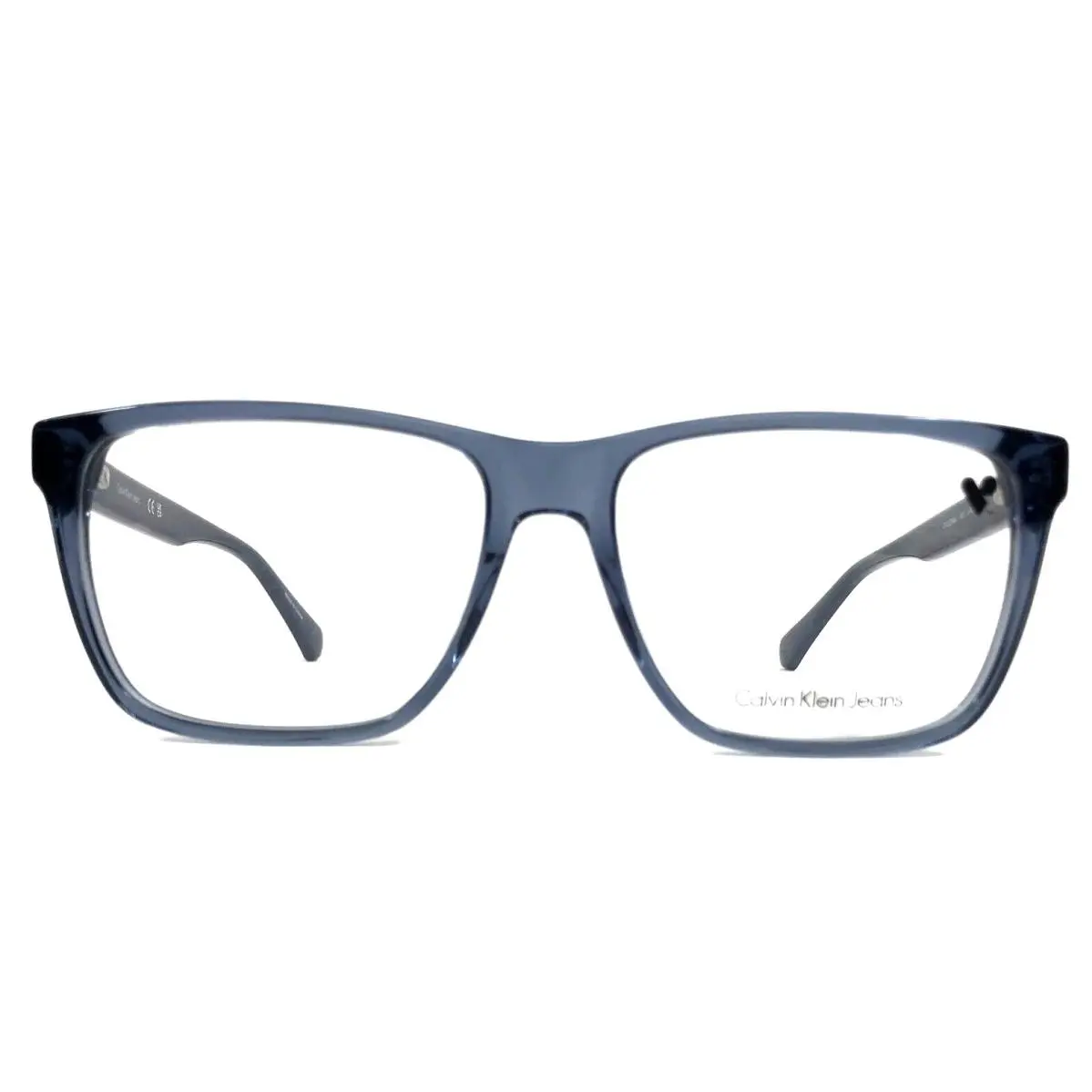 Calvin Klein Jeans Eyeglasses Frames CKJ22644 400 Blue Square Full Rim 56-16-145